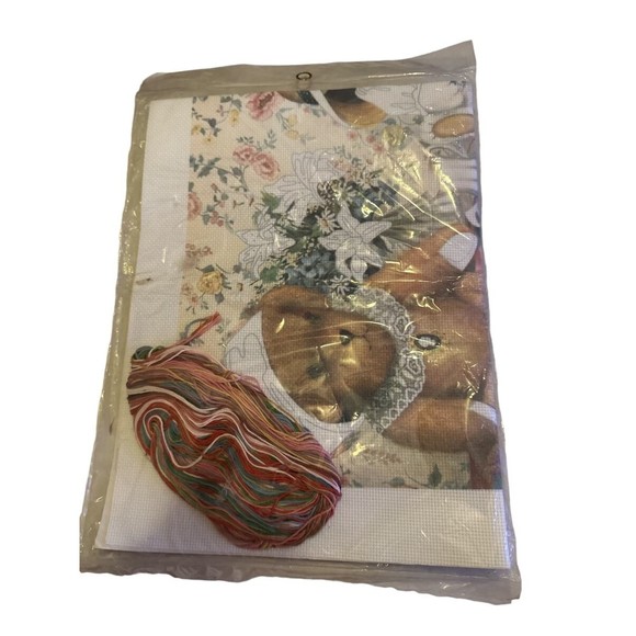 Simplicity Countless Cross Stitch Kit #05519 Two for TeaDonna Richardson Design - Picture 2 of 3